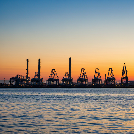 World map with glowing connection points indicating global reach